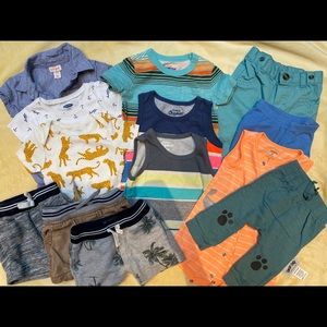 Baby boy clothing lot summer 6-9 month ☀️